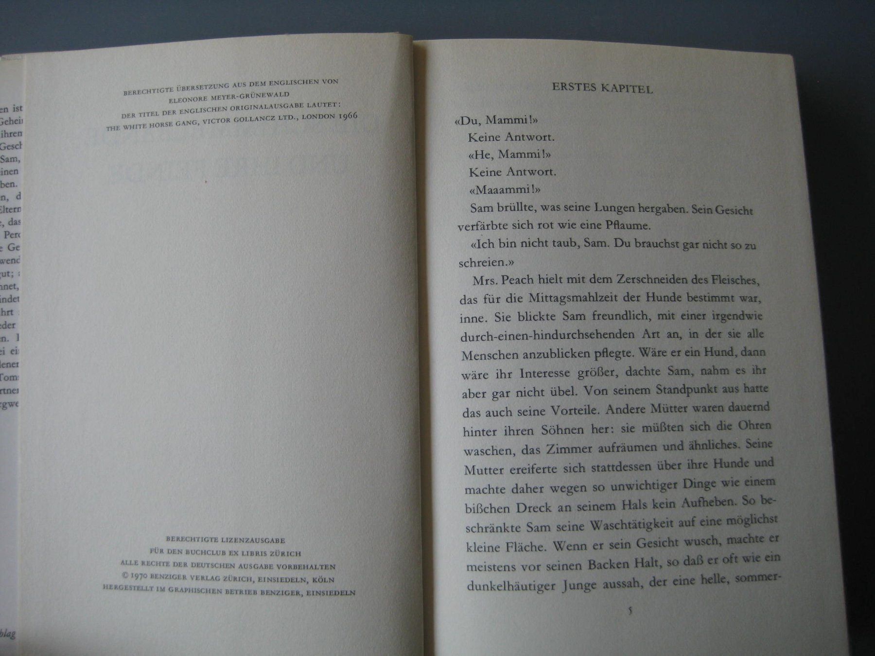 Libri: Buch - Die Schimmelbande und ihre Feinde – Usato da Greifensee venduto da Janali01 1