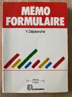 Livre : Mémo formulaire - Y. Déplanche