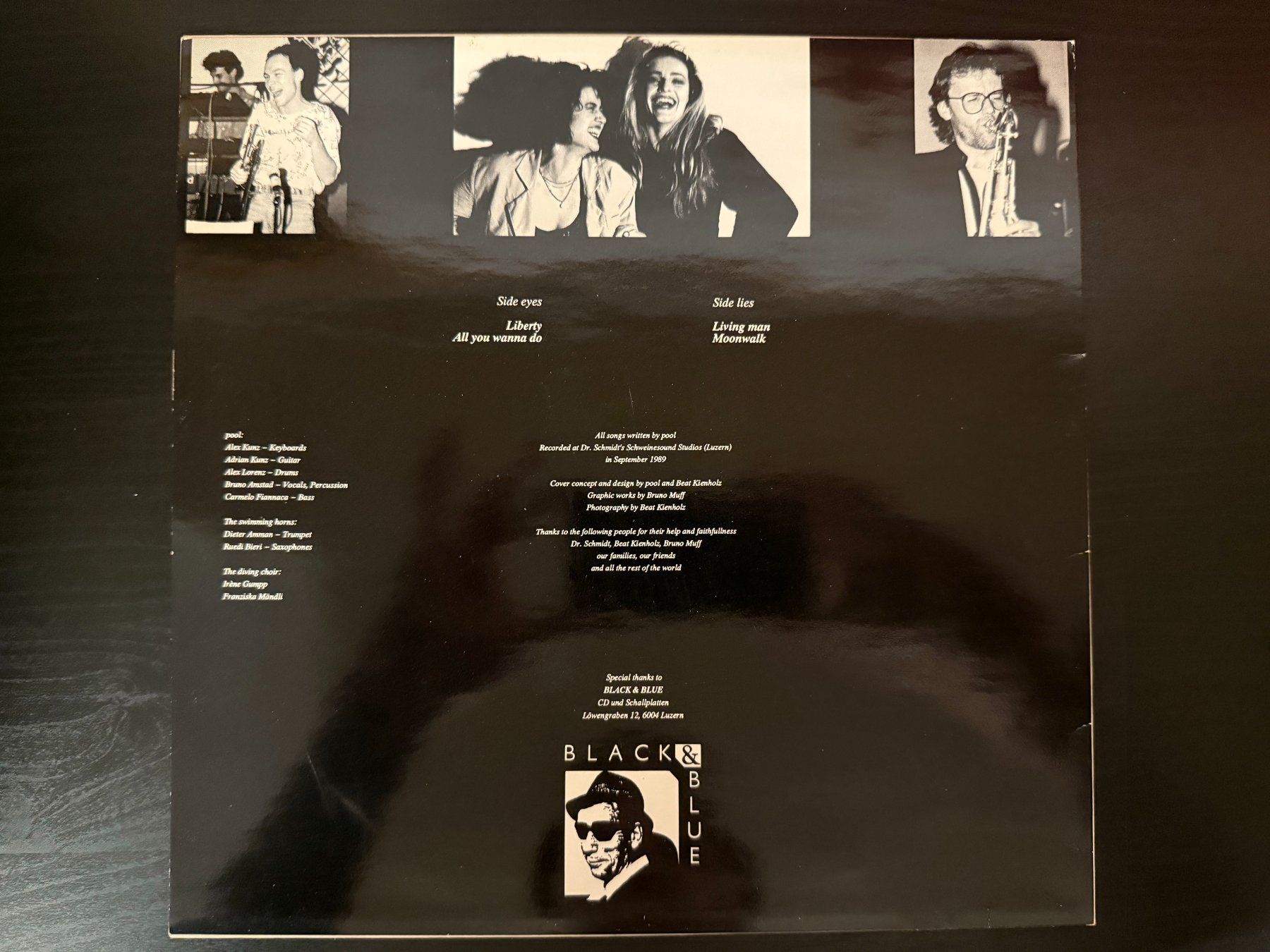 Dischi in vinile: Pool – Pool [12" Maxi CH 1989] – Usato da Tamins venduto da Dark-Skull-Vinyl 1