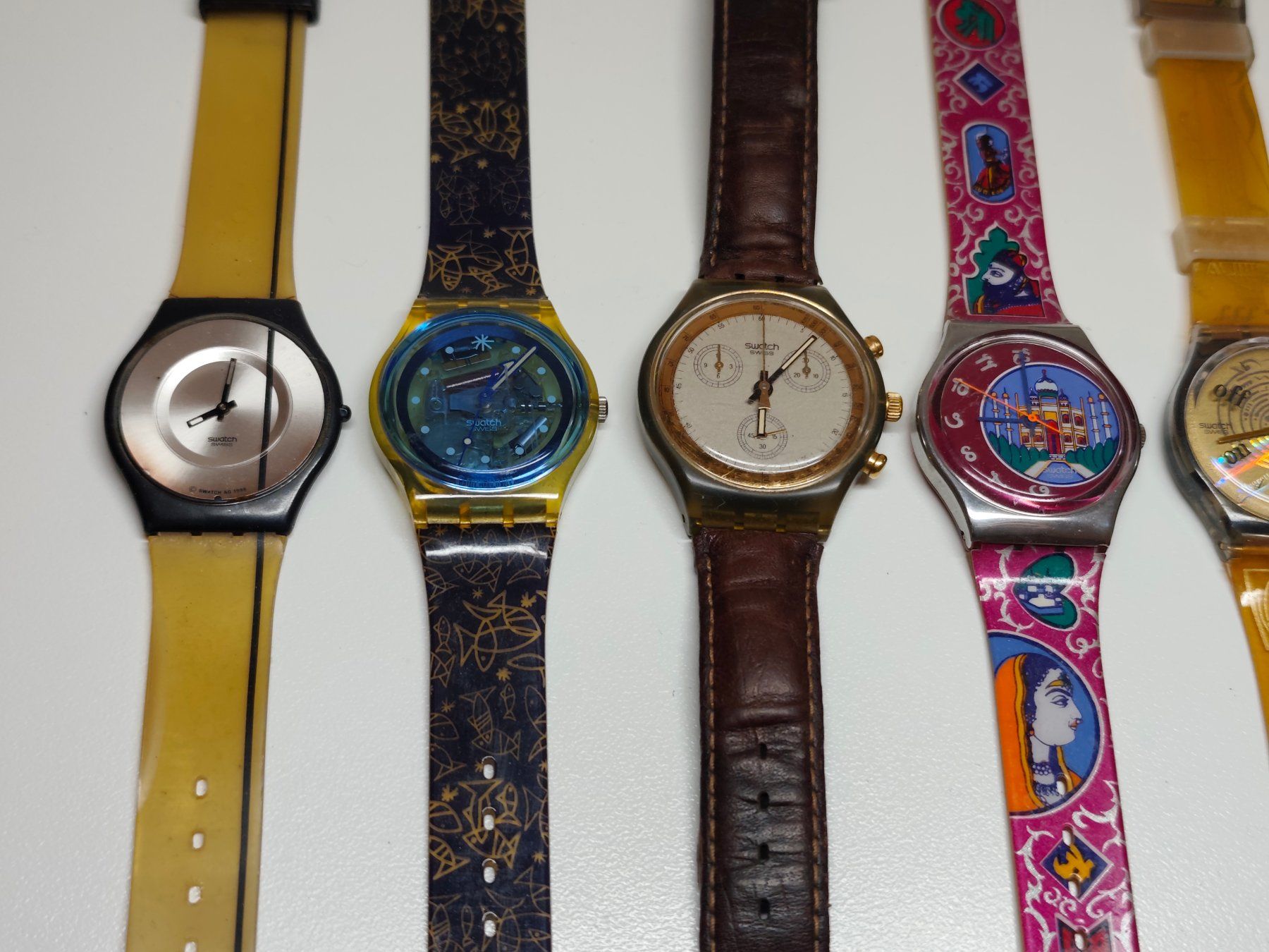 Swatch Orologi: Uhren Lot 8 Swatch Uhren – Difettoso da Eschenbach SG venduto da Piratenschatz 1