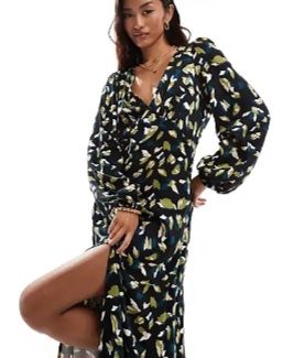 Vestiti: Buntes Maxikleid, asos, Gr. S – Usato da Fislisbach venduto da mgr_yy8b