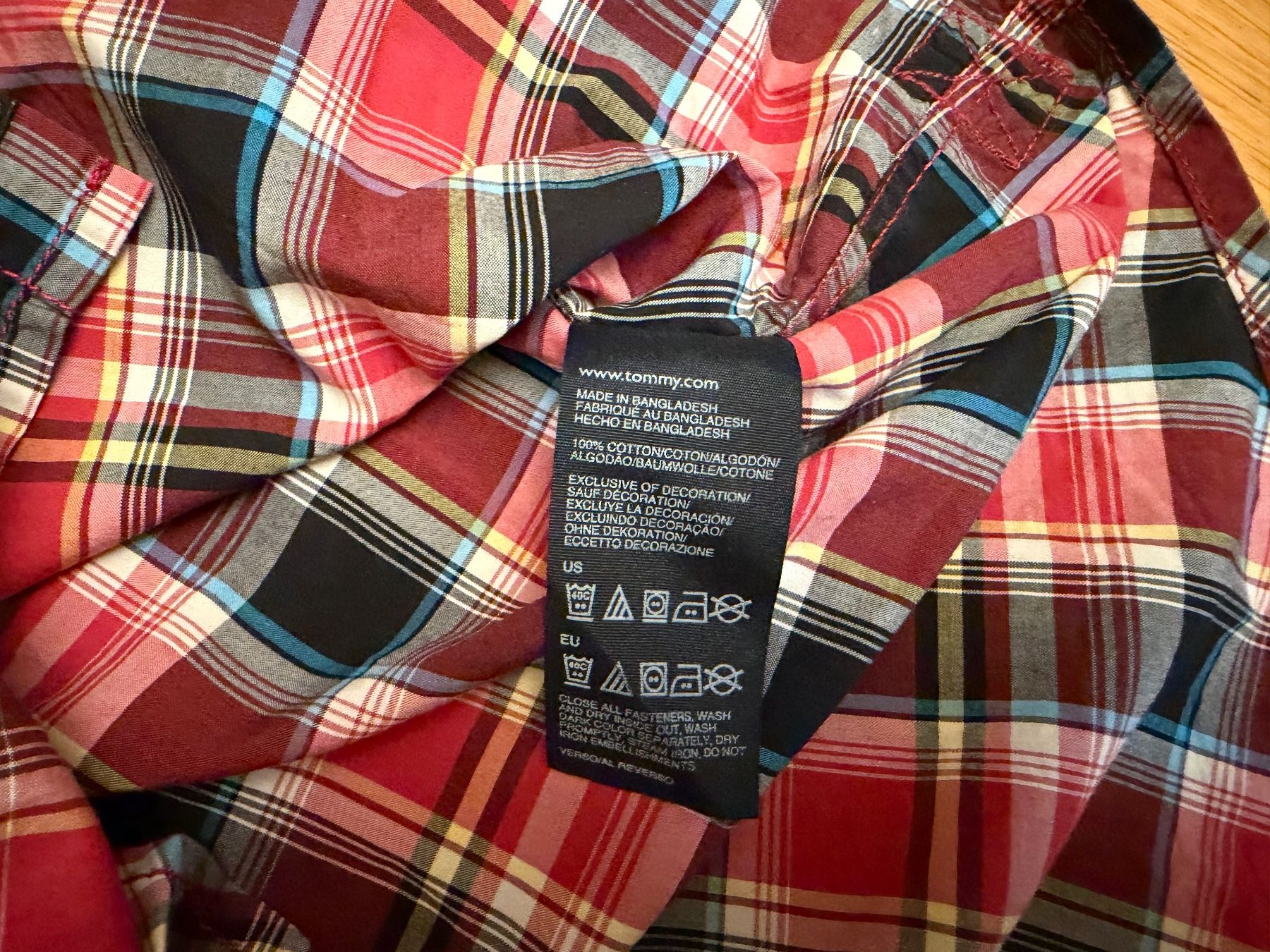 Tommy Hilfiger Camicie: Neues Thommi Hilfiger Hemd Grösse S – Nuovo (secondo la descrizione) da Bettlach venduto da Tradenet100 5