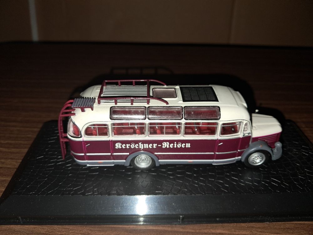 Steyr 380 Q Model Coach Bus 1:76 Scale Atlas Ixo 7163111 Cla (Neu ...