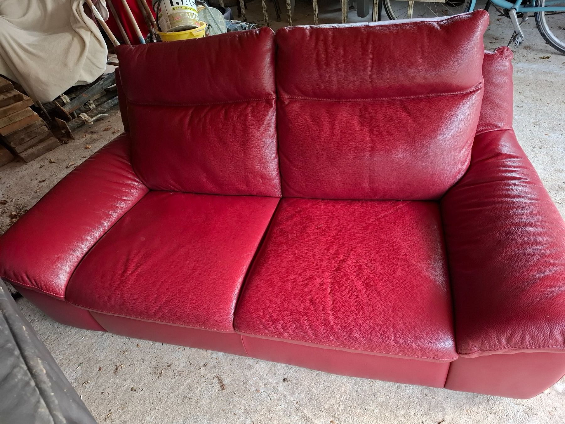 Divani: Sofa rot – Usato da Holderbank SO venduto da argokim