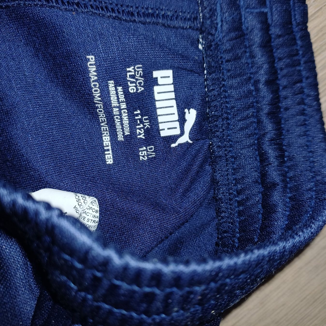 Puma Pantaloni: Puma Trainerhose, blau Gr. 152 – Usato da Wahlendorf venduto da Irba 1