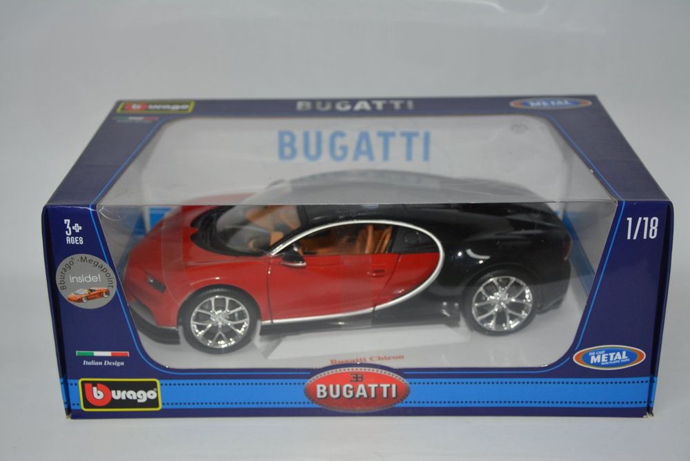 Bburago 1/18 - 11040R - Bugatti Chiron - 2016