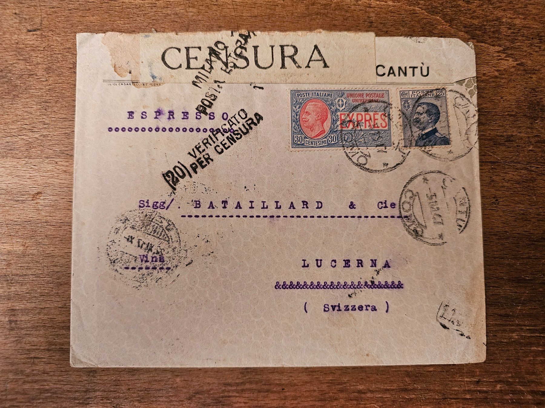 Alle Briefmarken: POSTE ITALIANE ab 1.-- – Gebraucht aus Monte Carasso von giave