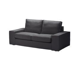 Lagerabverkauf - Stoffsofa grau