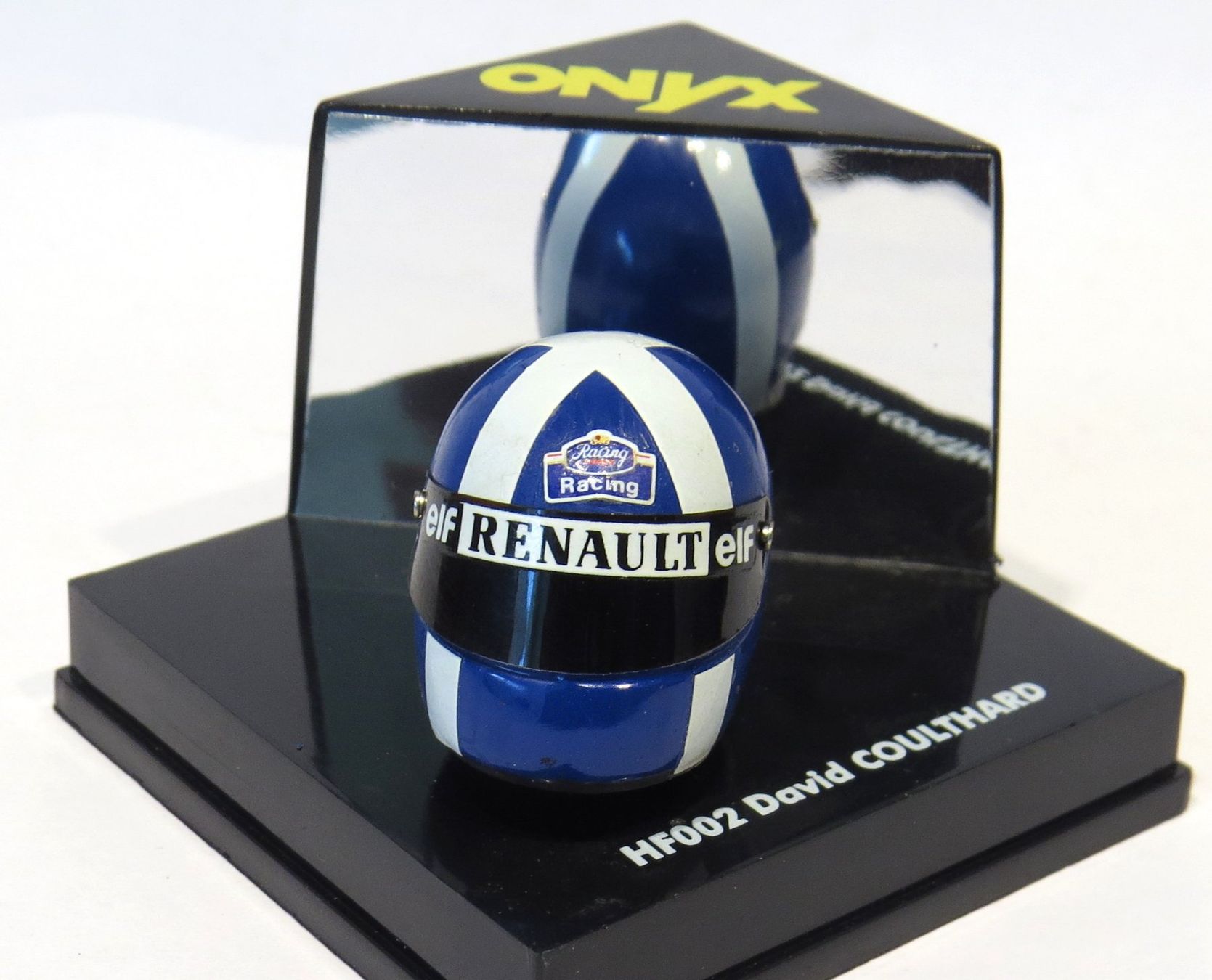 Onyx Modellautos: 1:12 Helm von David Coulthard – Neu und originalverpackt aus Ettingen von campione_1 1