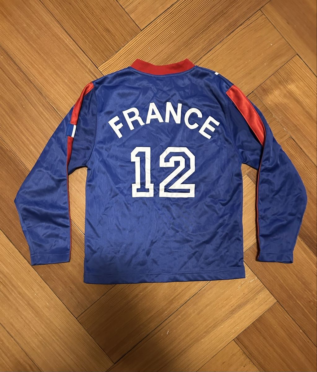 Scarpe, pantaloni & magliette da ginnastica: Frankreich langarm Trikot WM 2006  – Nuovo (secondo la descrizione) da Bern venduto da Passevite 3