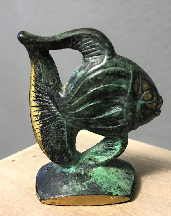 Fuchsfiguren Aus Messing – 3 Kleine Metallstatuen, Deko Für Schreibtisch, Regal Oder Vitrine