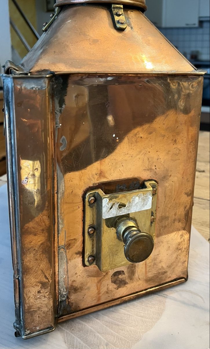 Lampade: Schiffslaterne Lampe 1945 – Usato da Sevelen venduto da Ritiplampi 1