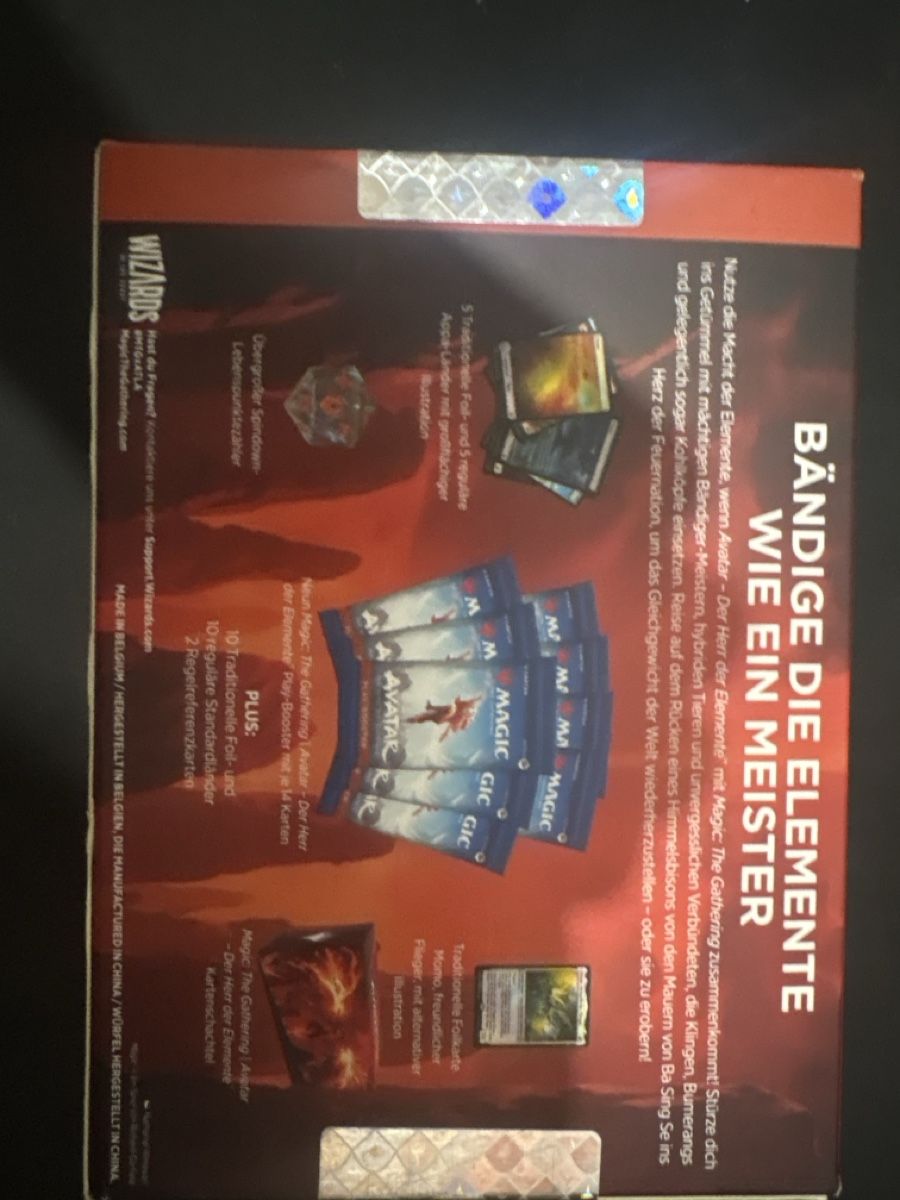 Magic The Gathering Carte collezionabili: Magic The Gathering Avatar Bundle Der Herr der Elemente neu – Nuovo e nell'imballaggio originale da Emmenbrücke venduto da Dr.Stone 1