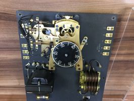 Gebrauchte Mutter Uhr mit Pendel und Schaukasten Plexiglas