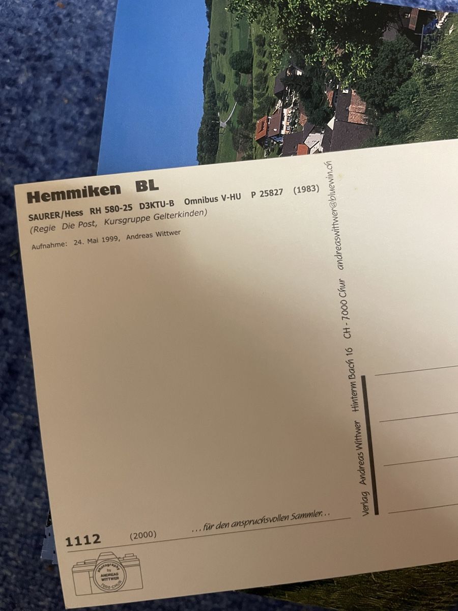 Cartes postales: Postkarten Postauto – Neuf (Voir description) à Basel par Exceptnotes 1