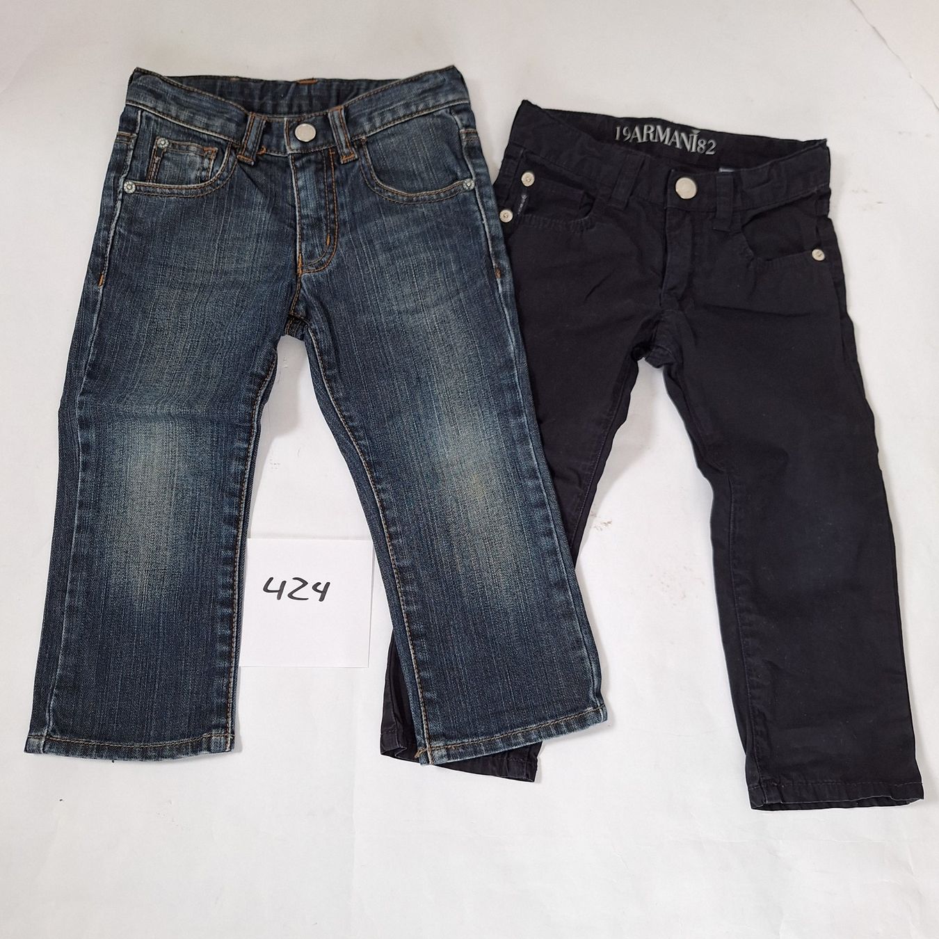 Armani Lotti & Set di vestiti: Armani Hose Lang Jungen 94 – Usato da Chur venduto da copino