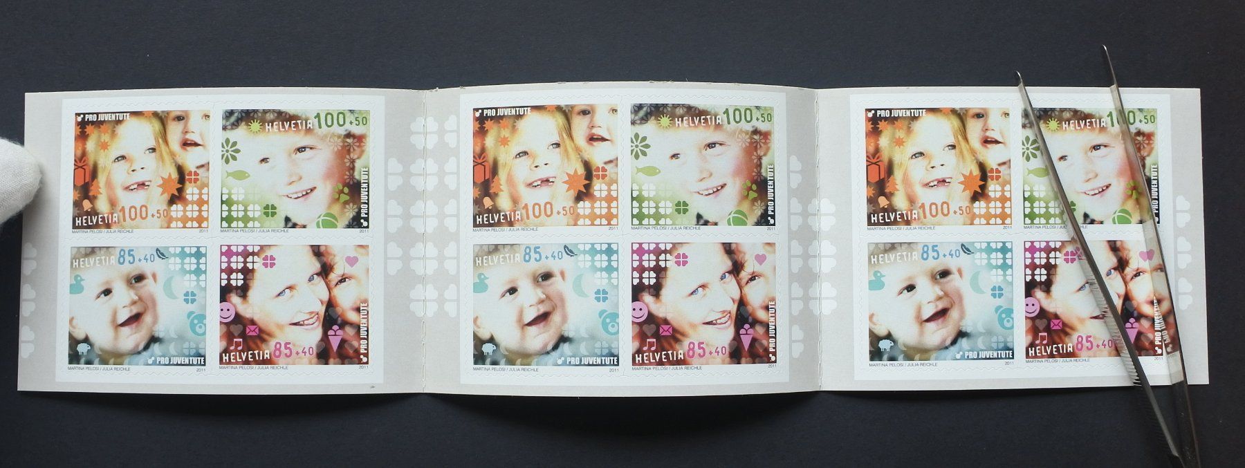Tous les timbres: 2011 Pro Juventute Markenheftchen ** – Neuf (Voir description) à Lugano par fc2017 2