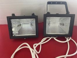 2x Scheinwerfer, Halogen, Tragbar, ZETALUX FLASH FP10 500 W