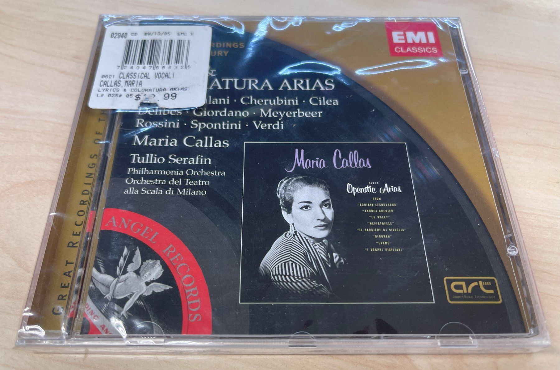CD: Maria Callas - Operatic Arias CD – Nuovo e nell'imballaggio originale da Oftringen venduto da Vucki 2