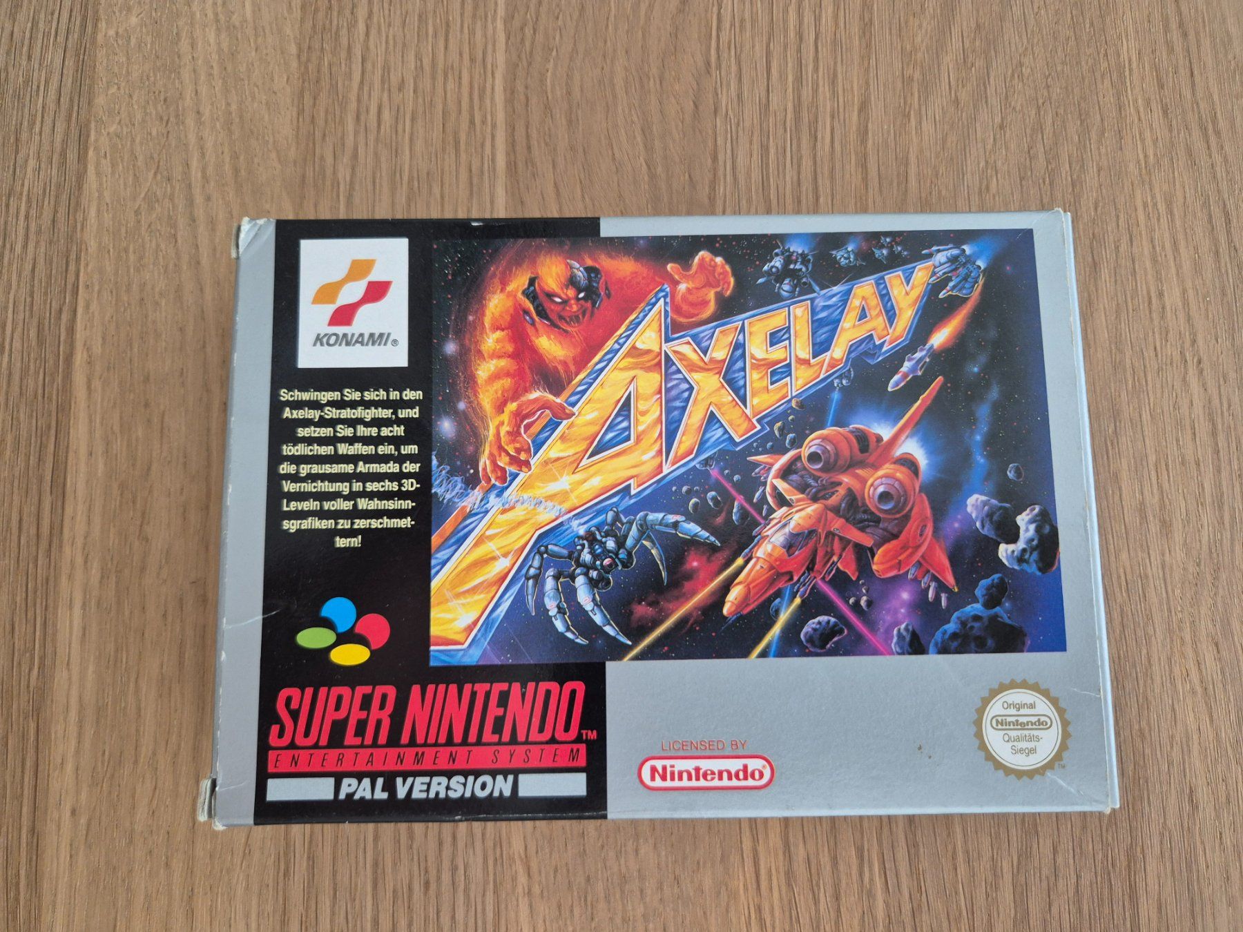 Nintendo Jeux: Axelay – D'occasion à Schneisingen par jordan60078