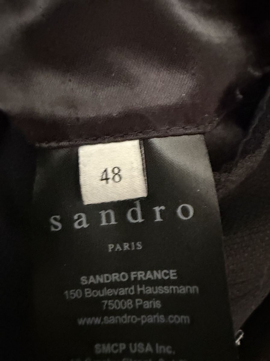 Sandro Jacken: Giacca Sandro uomo nera taglia 48 – Neu (gemäss Beschreibung) aus Lugano von can_xdd8 8