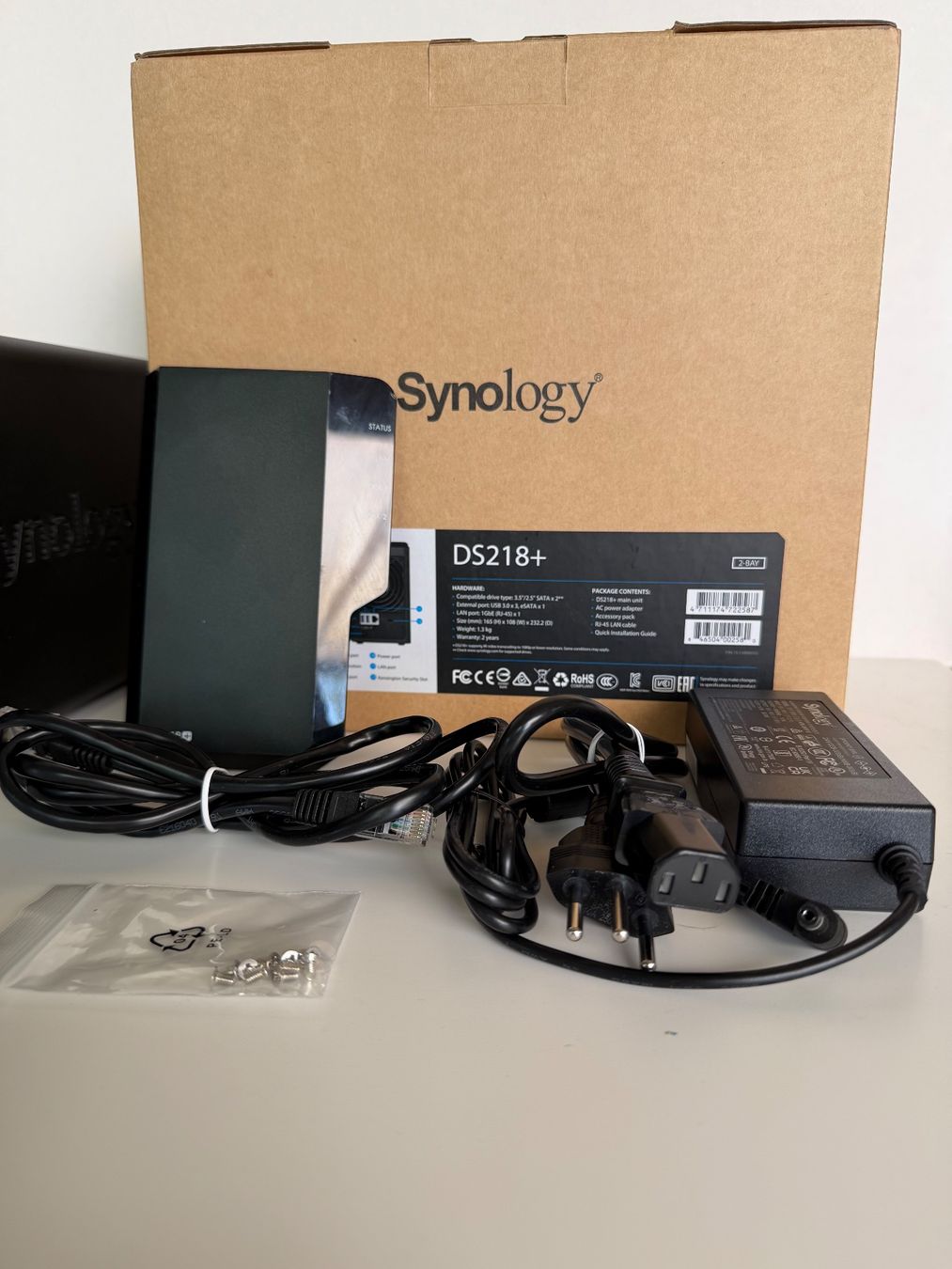 Synology Server: Synology NAS DS218+ (Ohne Harddisks) – Usato da Zollikerberg venduto da SmarterTec 4