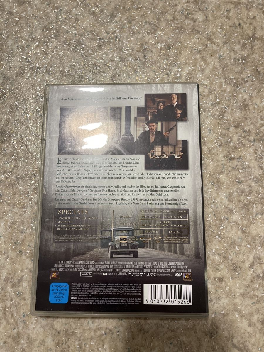Tutti i DVDs: DVD Road to Perdition – Usato da Sempach venduto da Nimsaj5 1