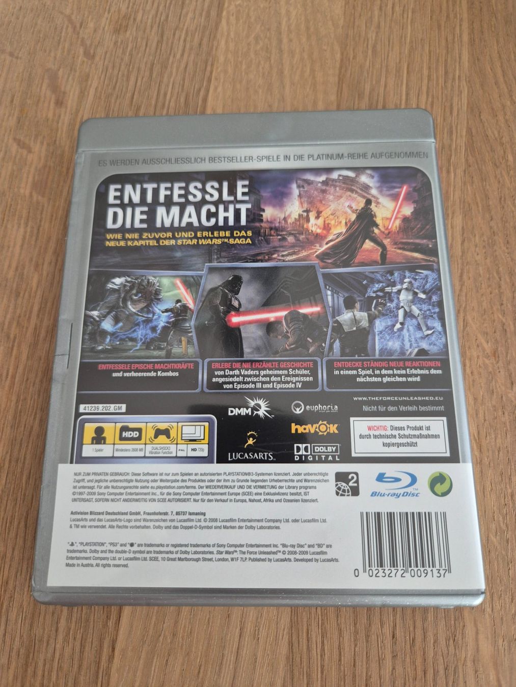 Sony Giochi: Star Wars: The Force Unleashed II (PS3) – Usato da Schneisingen venduto da jordan60078 1
