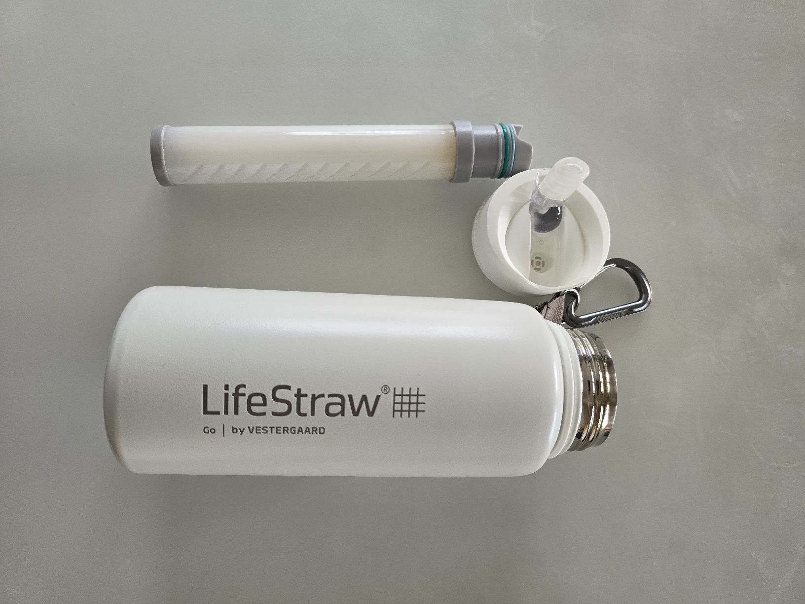 Borracce & Thermos: LIFESTRAW CHROMSTAHL WASSERFILTER FLASCHE 700ML – Nuovo e nell'imballaggio originale da Unterstammheim venduto da P911993 3