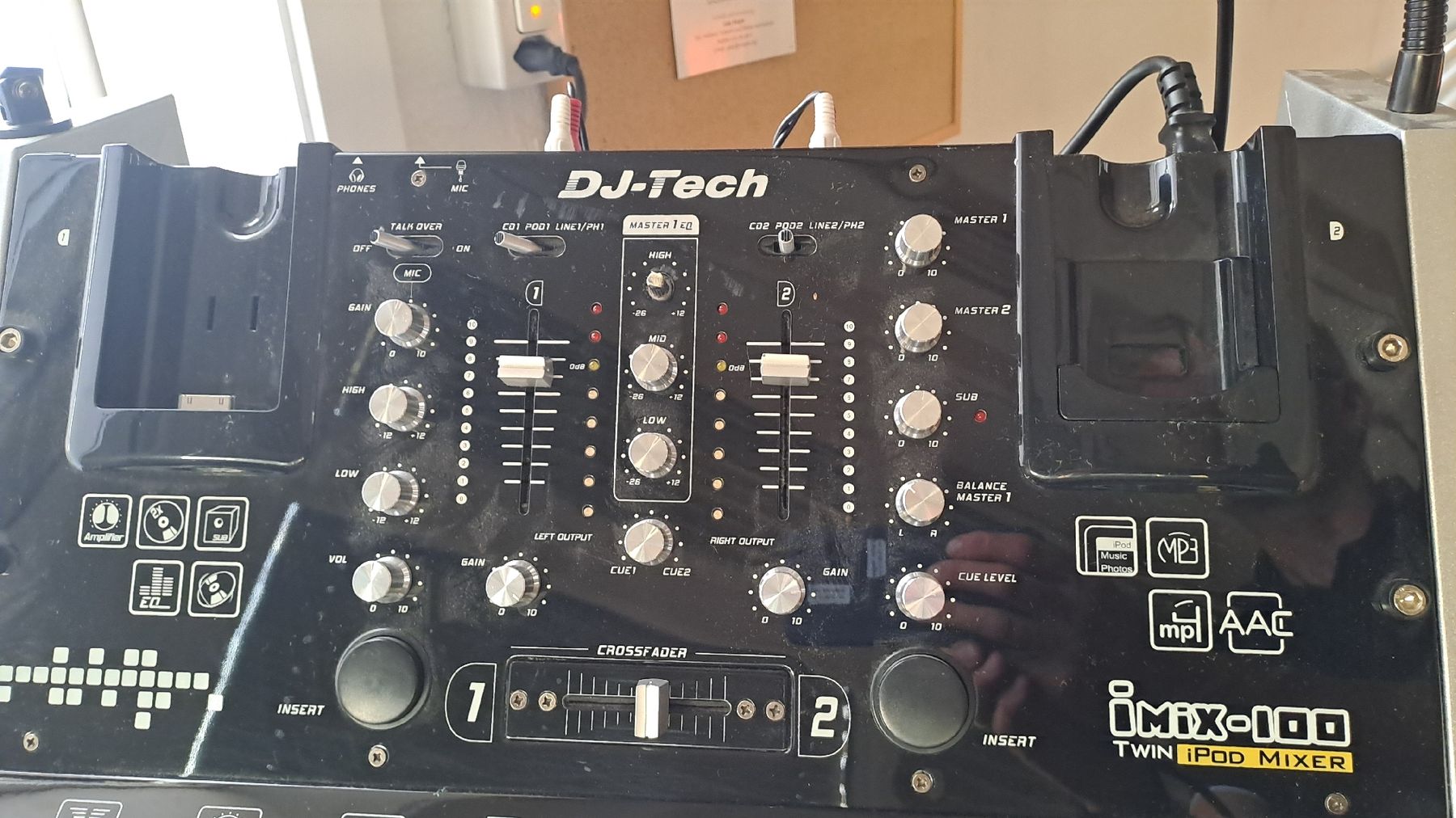 Dj-Tech Mischpulte: DJ-Tech iMix-100 Twin iPod Mixer – Gebraucht aus Watt von Gubrist 1