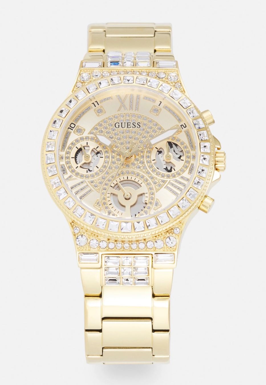 Guess Orologi: Guess MOONLIGHT - Damen Uhr - gold-coloured – Nuovo e nell'imballaggio originale da Oberaach venduto da Dandy2021