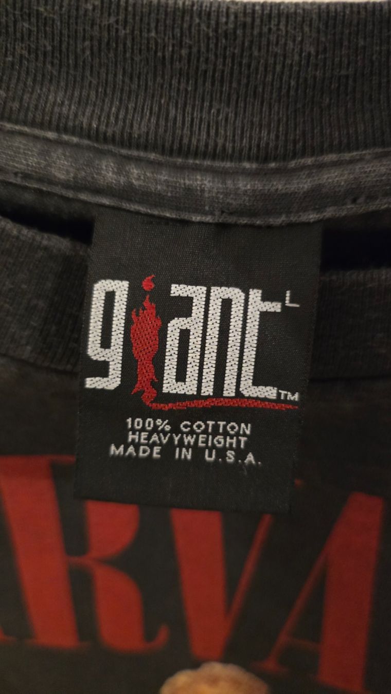 T-Shirts: Nirvana Shirt - 1993 - Grösse L – Gebraucht aus Oberdorf SO von Seventy_One 4