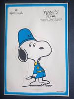 Autocollant Snoopy (22.5cm x 32.5cm)