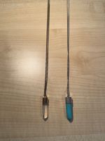 Collier avec pendentif pointe en pierre