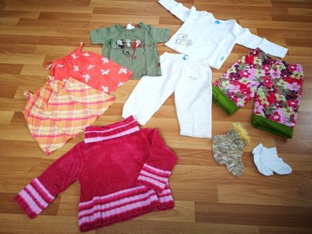 Kleiderpaket Gr. 74/80
