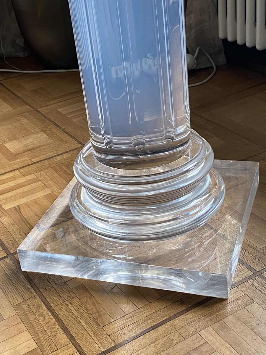 Altro in Decorazioni & Accessori: Colonna d'arredo in acrilico trasparente – Usato da Ascona venduto da her_7yh6 4