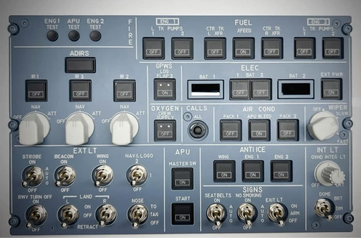 Laufwerke & Adapter: Javasimulator mini overhead panel a320 flugsim homecockpit – Gebraucht aus Kaltbrunn von  6