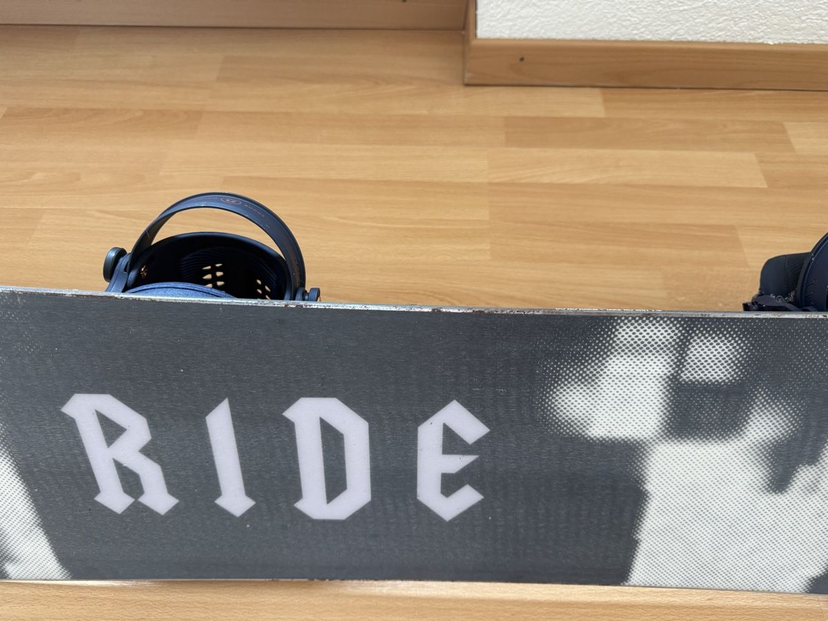 Ride Board: Snowboard Ride 92 mit Bindung Trilogy L 151 cm – Usato da Bellikon venduto da alinem323 6