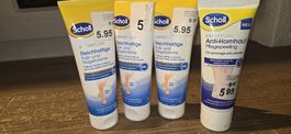 Scholl ExpertCare Fusscreme 4x 100ml Neuware