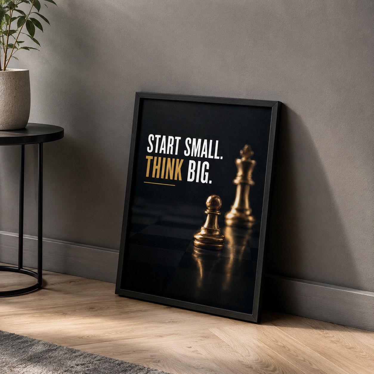 Foto & Immagini: Motivationsbild A4 im schwarzen Rahmen – Nuovo e nell'imballaggio originale da Steffisburg venduto da Loris_hae