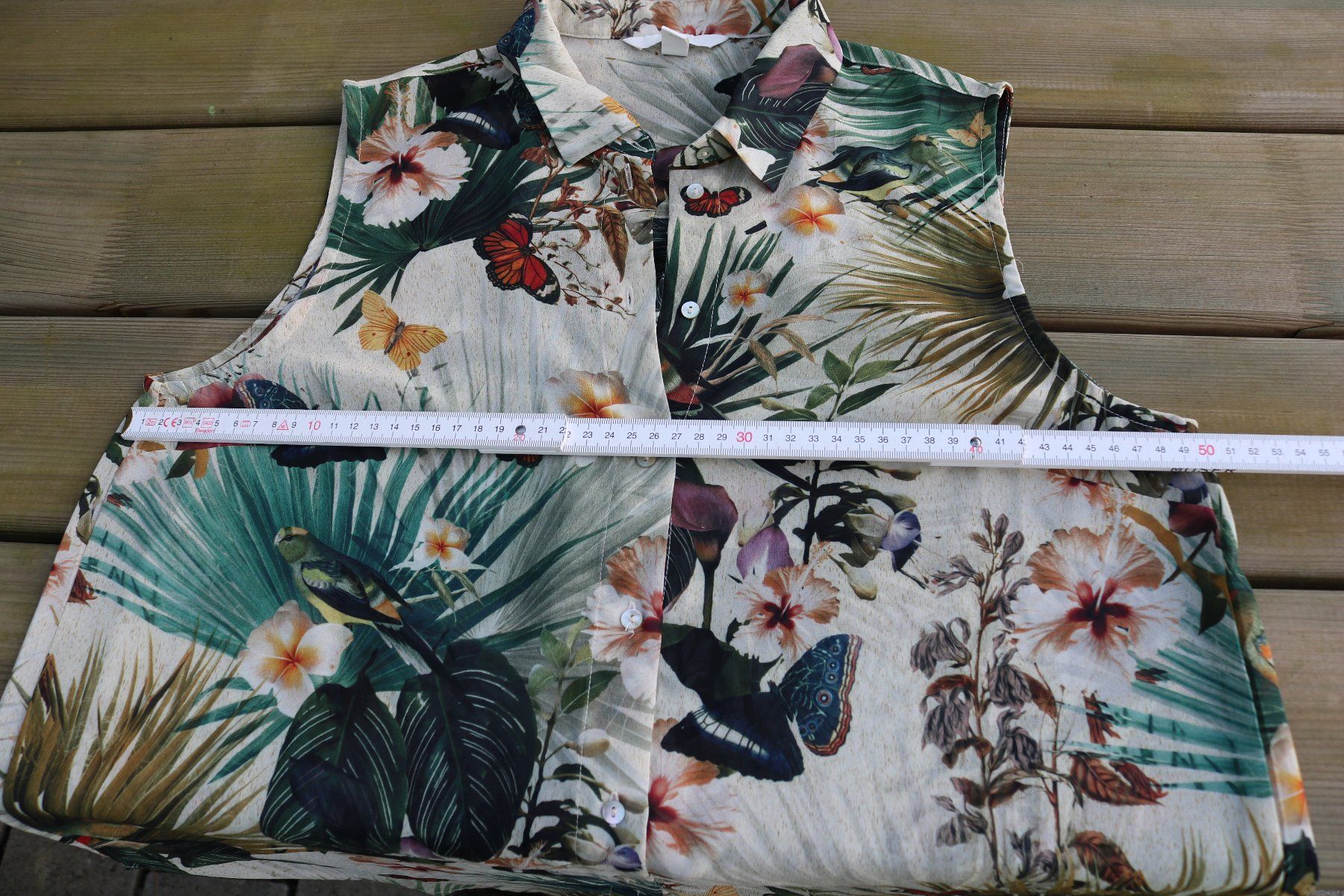 H&M Camicette: Ärmellose Bluse Marke H+M – Usato da Frick venduto da Beni58 5