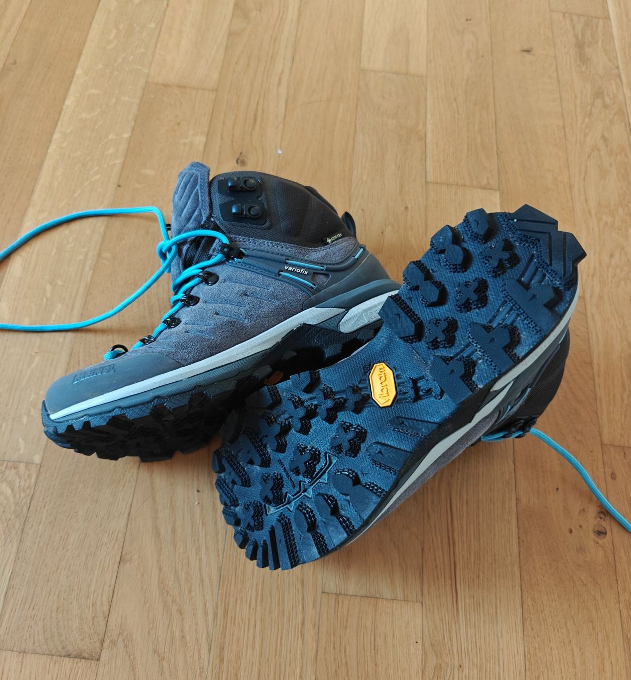 Meindl Scarpe da donna: Meindl Milford Lady Wanderschuhe 39.5 – Usato da Zürich venduto da Macy10 4