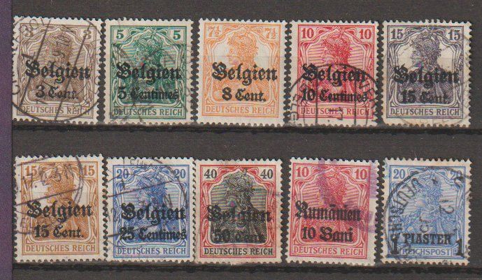 Alle Briefmarken: Allemagne divers thèmes bon état – Gebraucht aus Crans-Montana von kira56 3