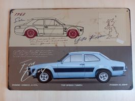 Ford Escord Blechschild