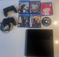 PS4 500 Go CUH-1116A + 2 manettes + jeux