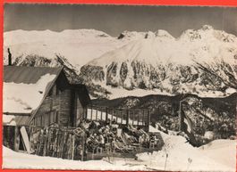Wintersport ST. MORITZ Zuberhütte - Skifahrer