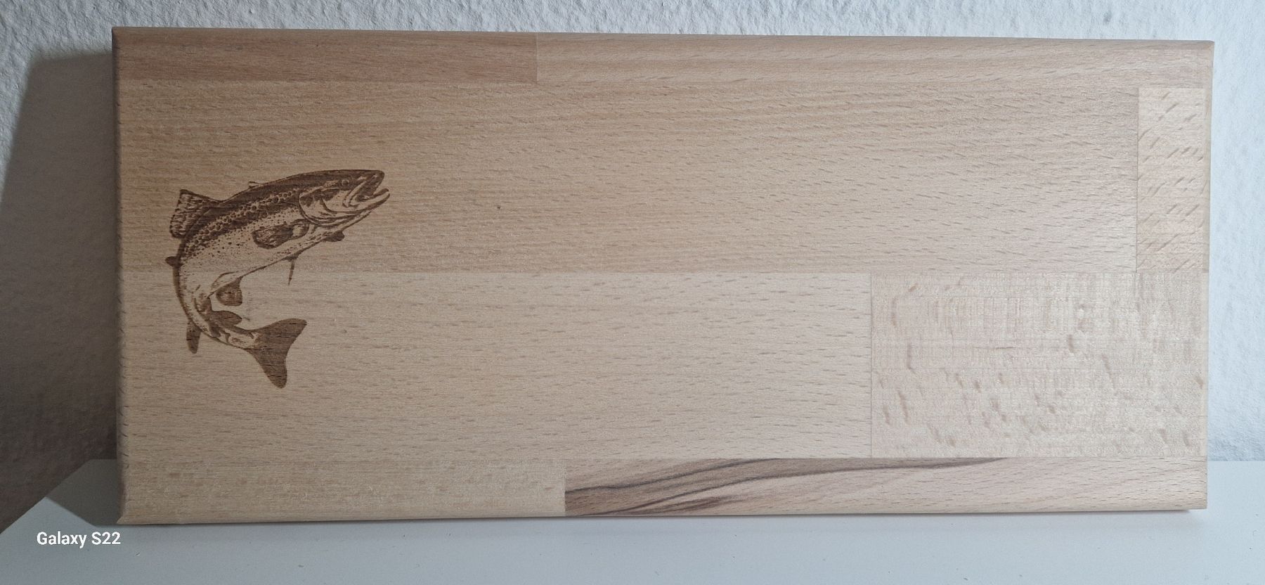 Articoli in legno: Schönes Holzbrett Buche  – Nuovo e nell'imballaggio originale da Brütten venduto da Matossa1