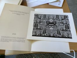Original Scherenschnitt „Hausbau“ – David Regez