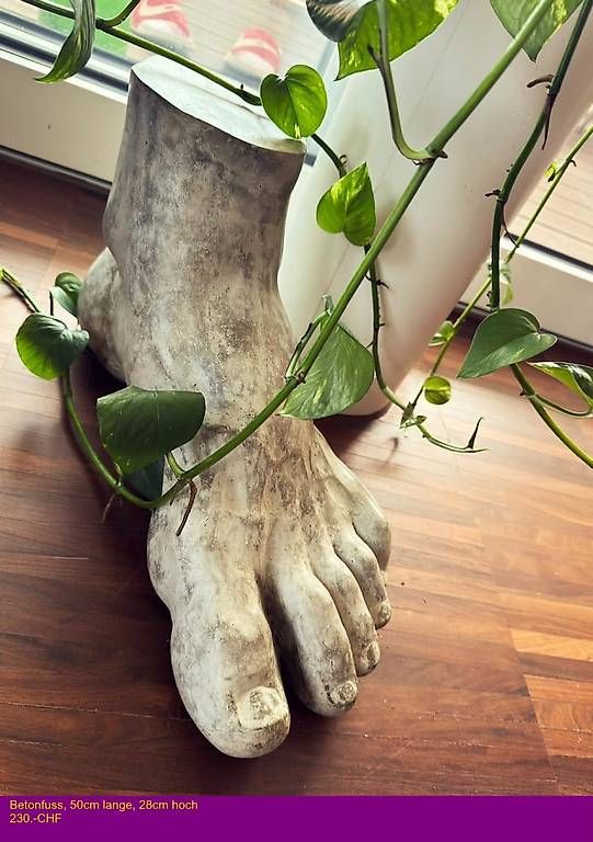 Tutte le decorazioni: Deko Betonfuss – Usato da Mettmenstetten venduto da -Zindel-