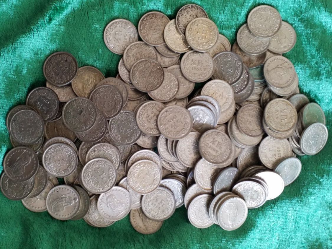 Tutti le monete: 200 x 50 Rappen / 50 x 50 Centimes – Usato da Gordola venduto da ale_5wbc 2
